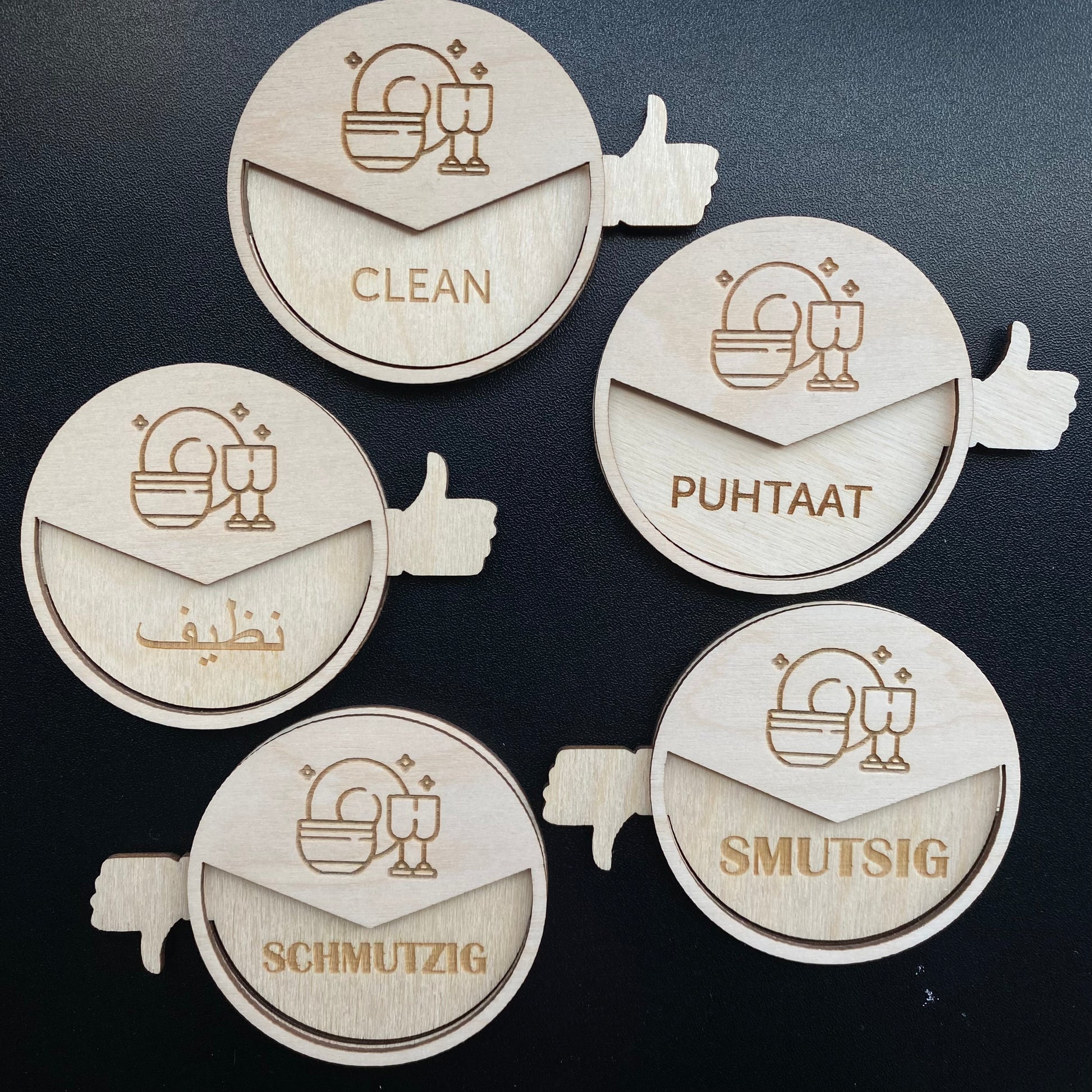 Clean / Dirty - Puhtaat / Likaiset