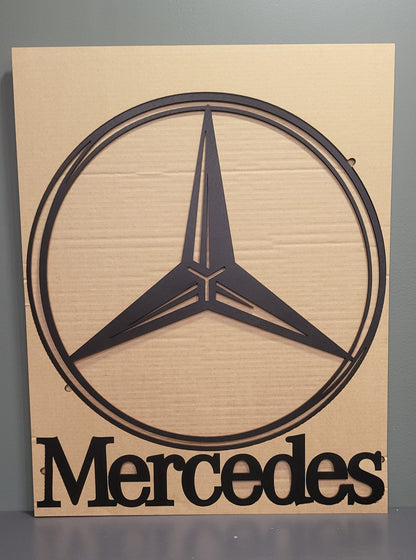Mercedes logo kytti vaneri 