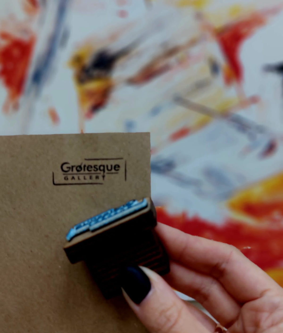 Stempel mit eigenem Logo, Motiv und Text | Stempel und Stempelkissen