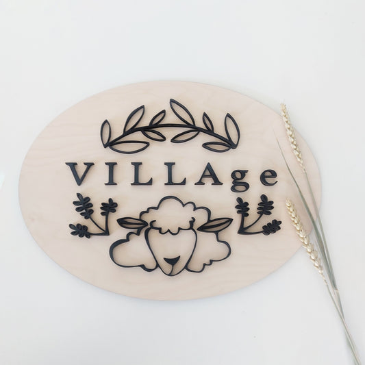 Logo kyltti tilaustyönä Helsingissä - Eco Decor