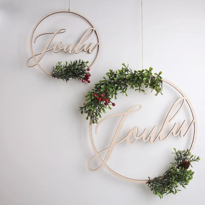 Puinen Joulukranssi | Eco Decor